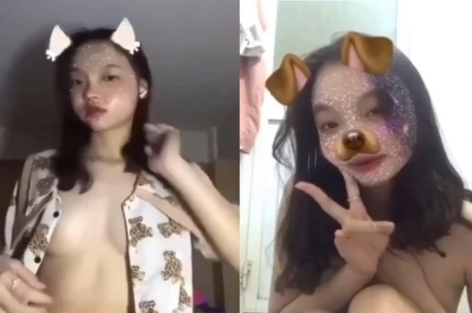A professora Hoa Tran mostra seu peito redondo super agradável