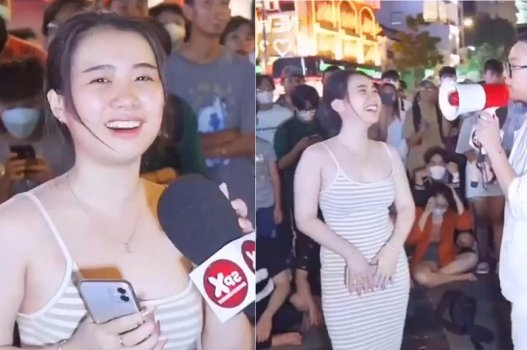 Pham Tram mostra suas lindas borboletas