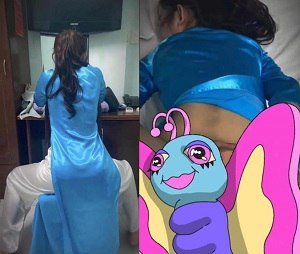 Tran ha Line fez amor com o namorado mostrando clipe de sexo